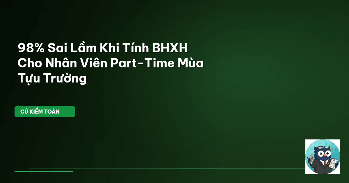 BHXH part-time