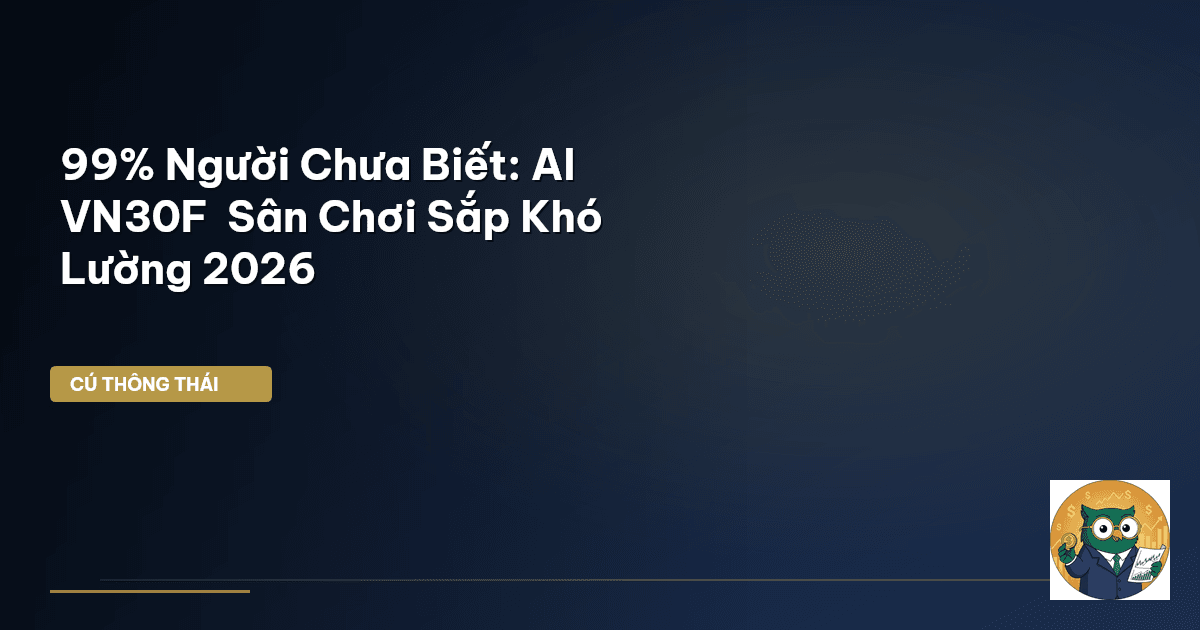 99% Người Chưa Biết: AI VN30F – Sân Chơi Sắp Khó Lường 2026