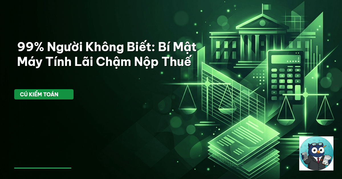 lãi chậm nộp thuế