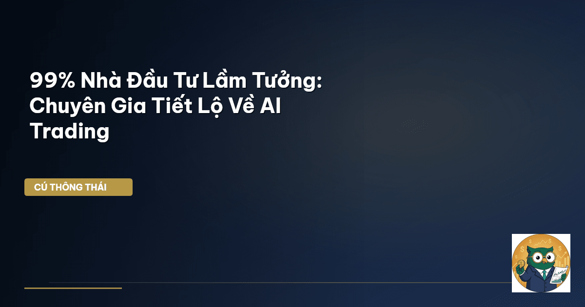 99% Nhà Đầu Tư Lầm Tưởng: Chuyên Gia Tiết Lộ Về AI Trading