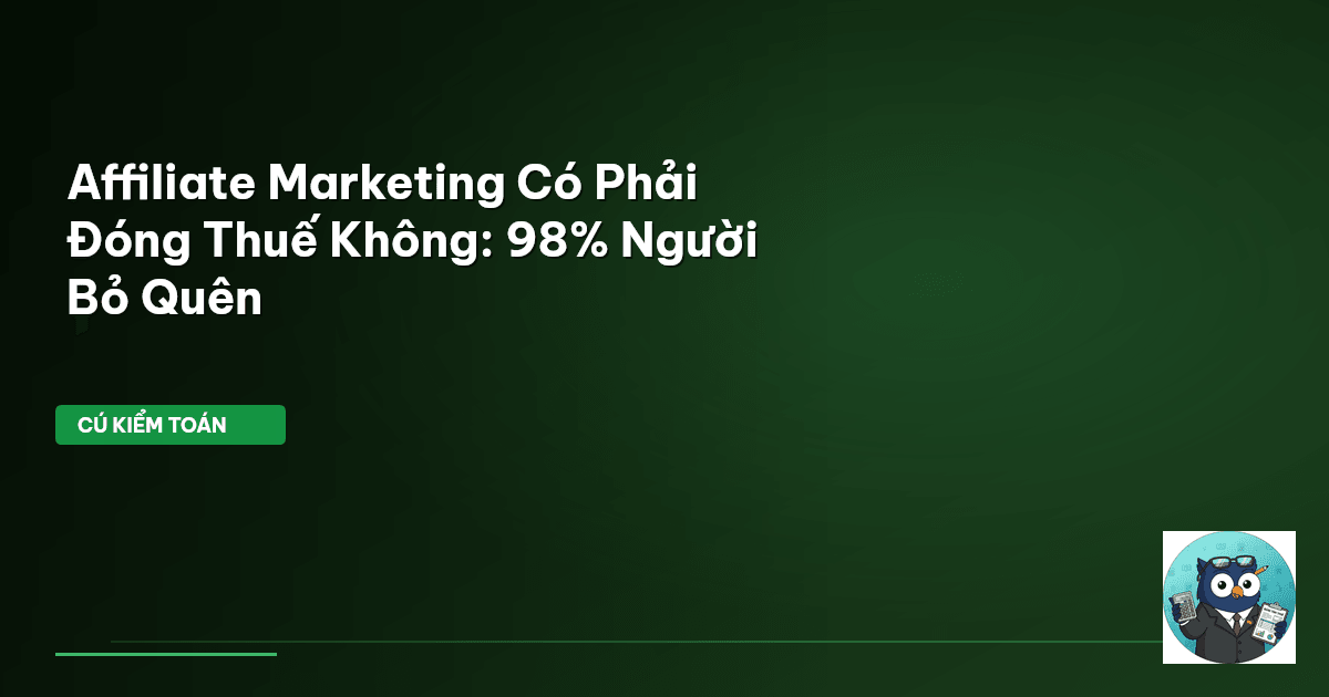 thuế affiliate marketing
