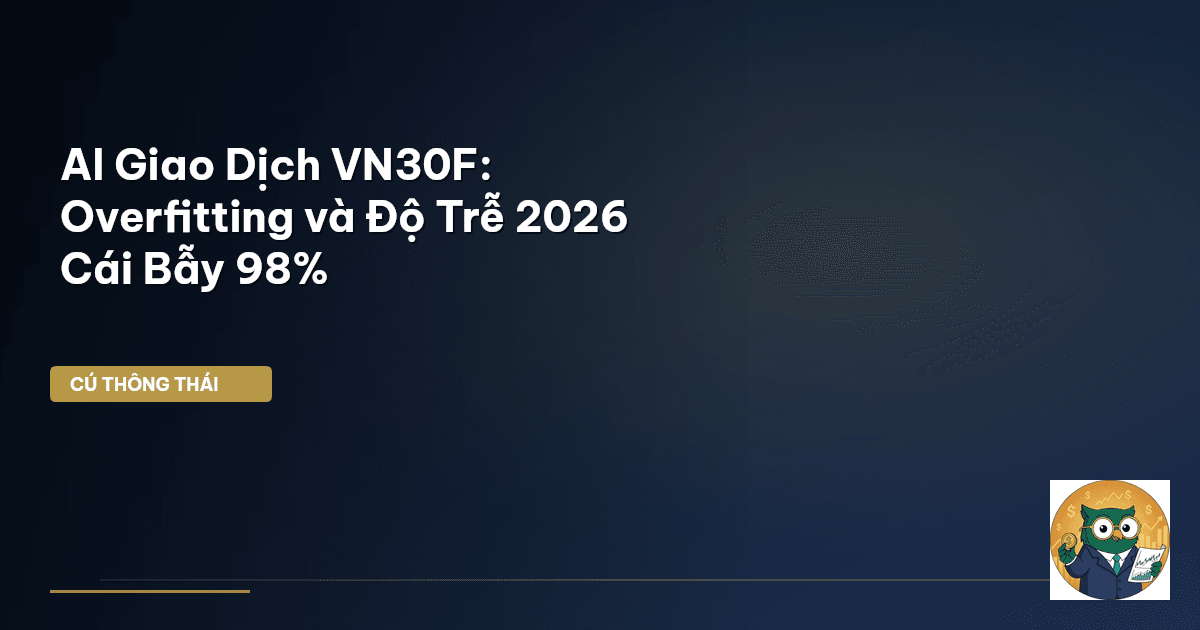 AI Giao Dịch VN30F: Overfitting và Độ Trễ 2026 – Cái Bẫy 98%