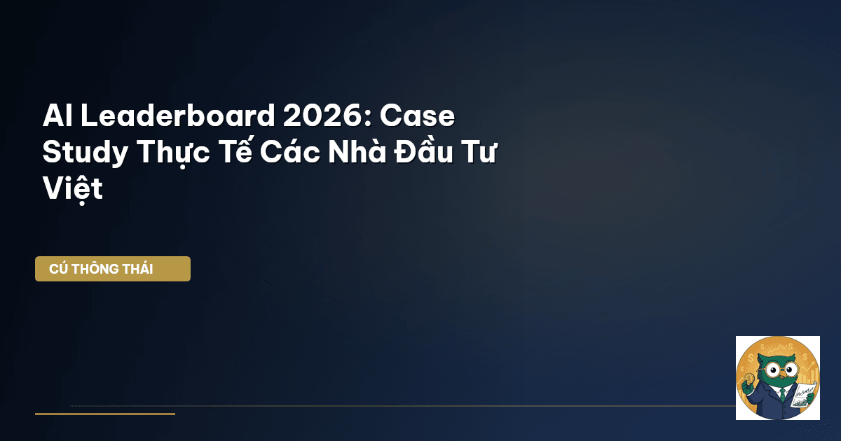 AI Leaderboard 2026: Case Study Thực Tế Các Nhà Đầu Tư Việt
