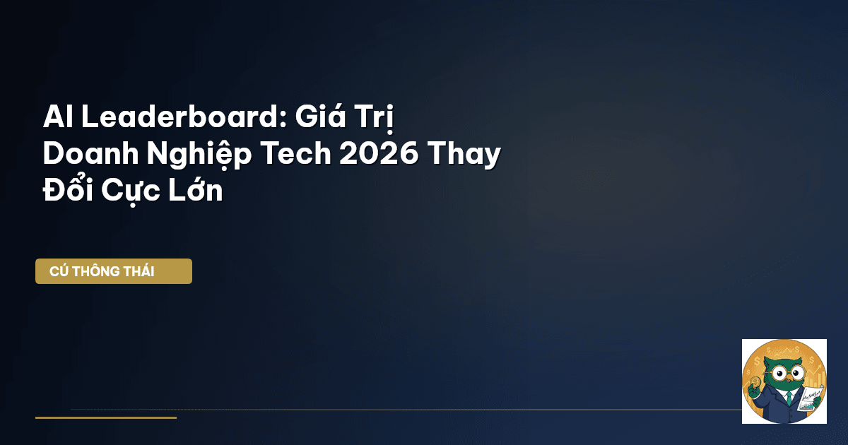 AI Leaderboard: Giá Trị Doanh Nghiệp Tech 2026 Thay Đổi Cực Lớn