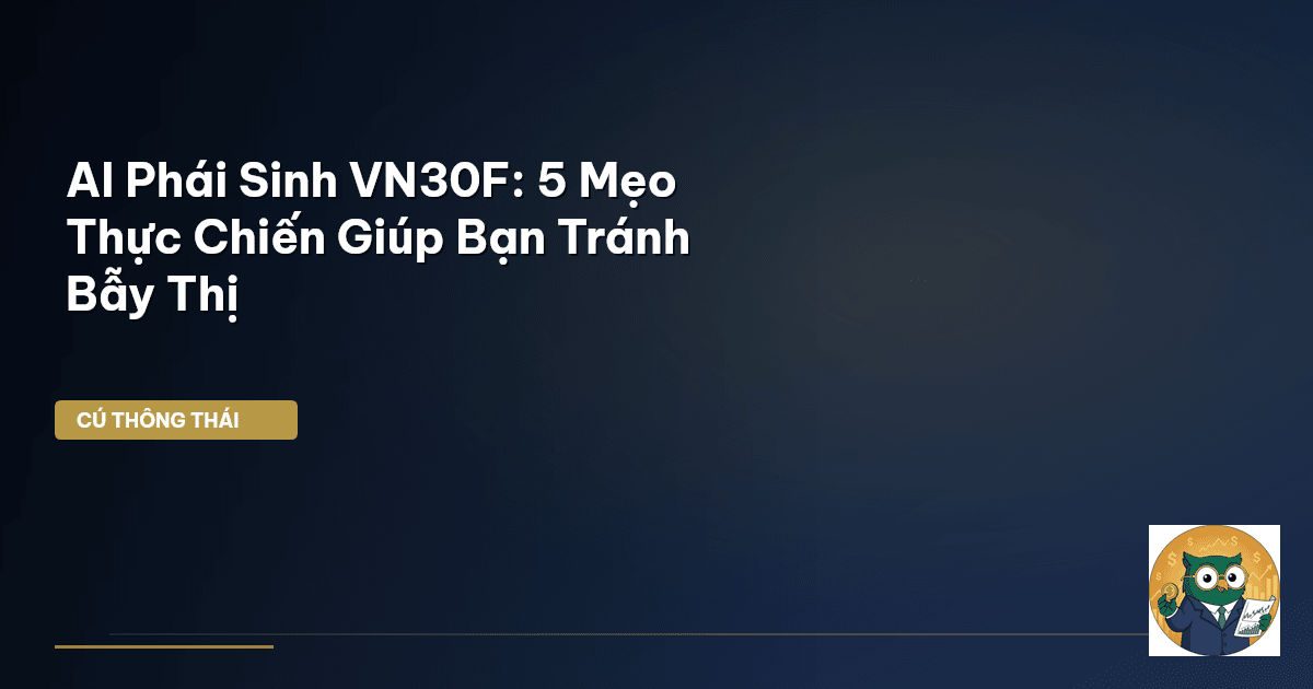 AI Phái Sinh VN30F: 5 Mẹo Thực Chiến Giúp Bạn Tránh Bẫy Thị