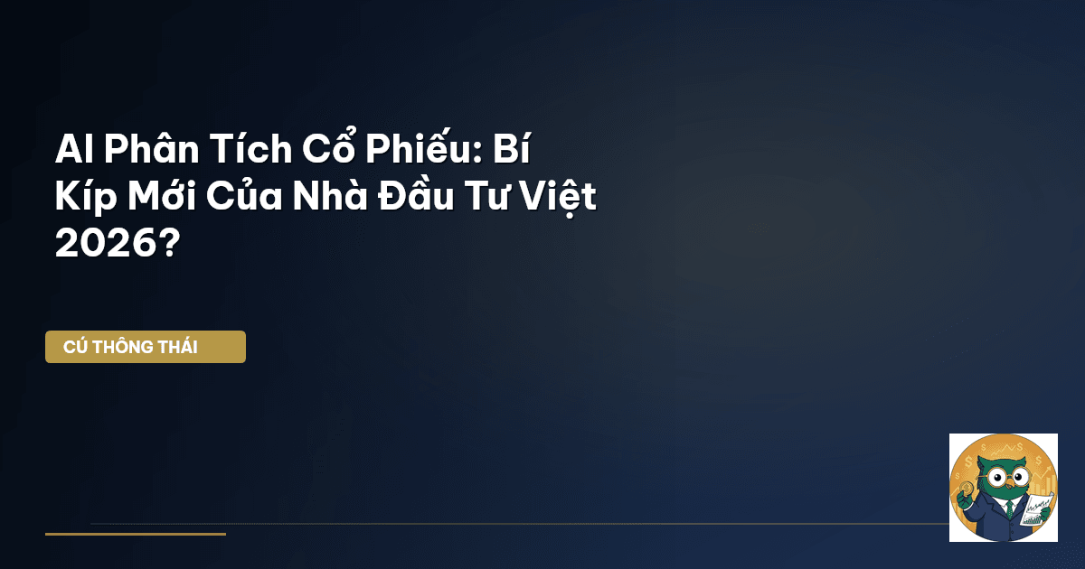 AI Phân Tích Cổ Phiếu: Bí Kíp Mới Của Nhà Đầu Tư Việt 2026?