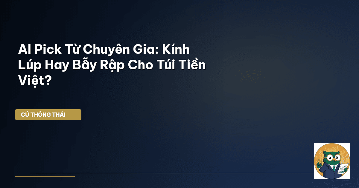 AI Pick Từ Chuyên Gia: Kính Lúp Hay Bẫy Rập Cho Túi Tiền Việt?