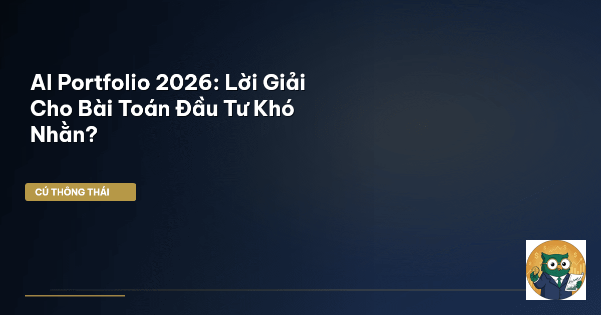 AI Portfolio 2026: Lời Giải Cho Bài Toán Đầu Tư Khó Nhằn?
