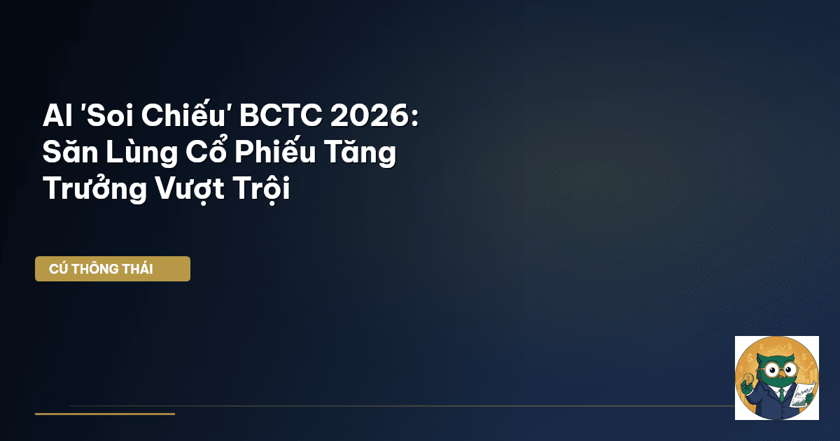 AI sàng lọc cổ phiếu