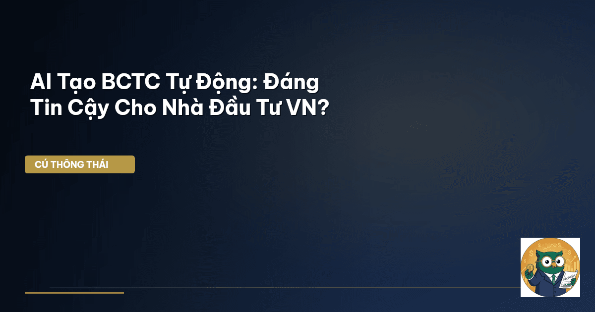 AI báo cáo tài chính