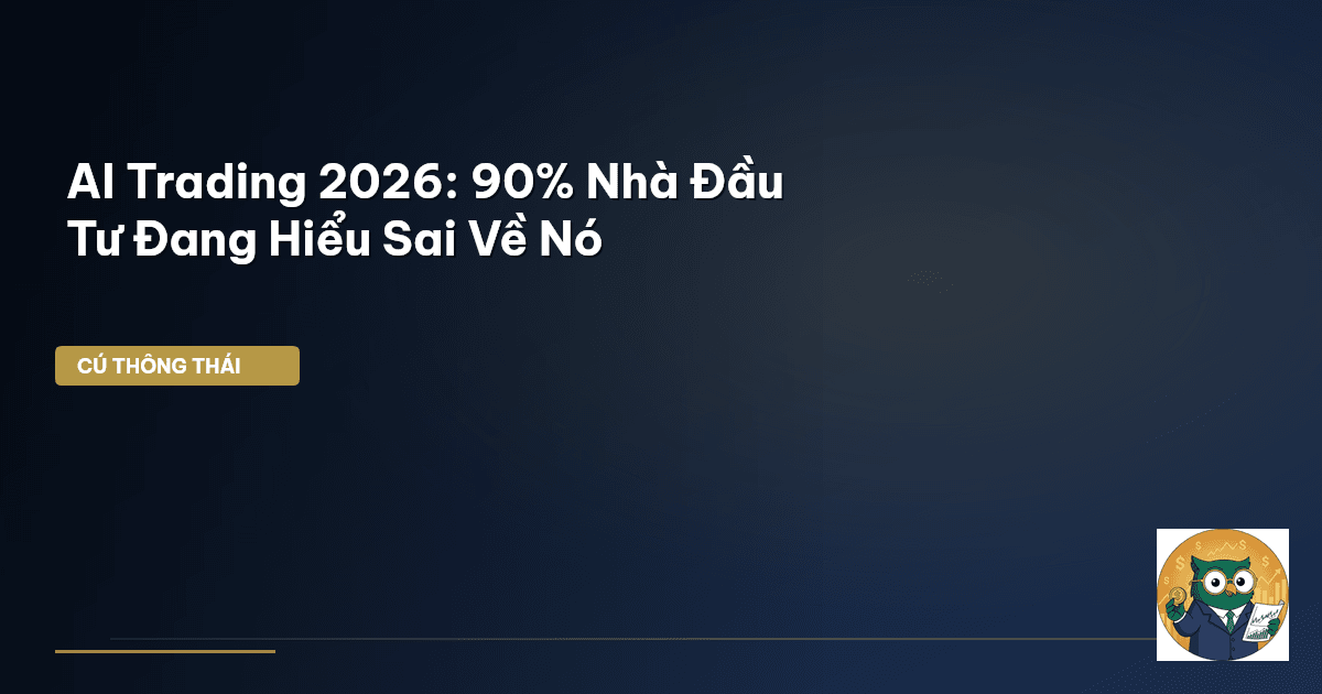 AI Trading 2026: 90% Nhà Đầu Tư Đang Hiểu Sai Về Nó