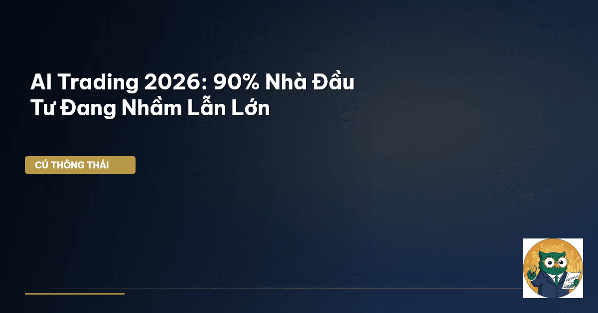 AI Trading 2026: 90% Nhà Đầu Tư Đang Nhầm Lẫn Lớn