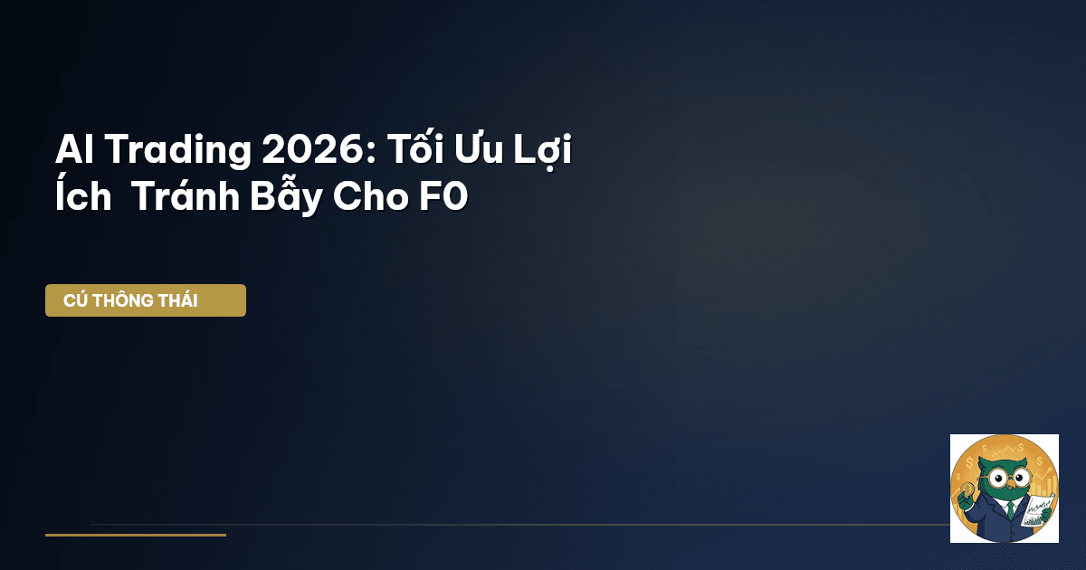 AI Trading 2026: Tối Ưu Lợi Ích & Tránh Bẫy Cho F0