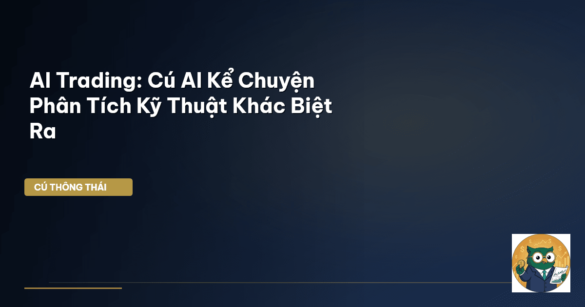AI Trading: Cú AI ‘Kể Chuyện’ Phân Tích Kỹ Thuật Khác Biệt Ra