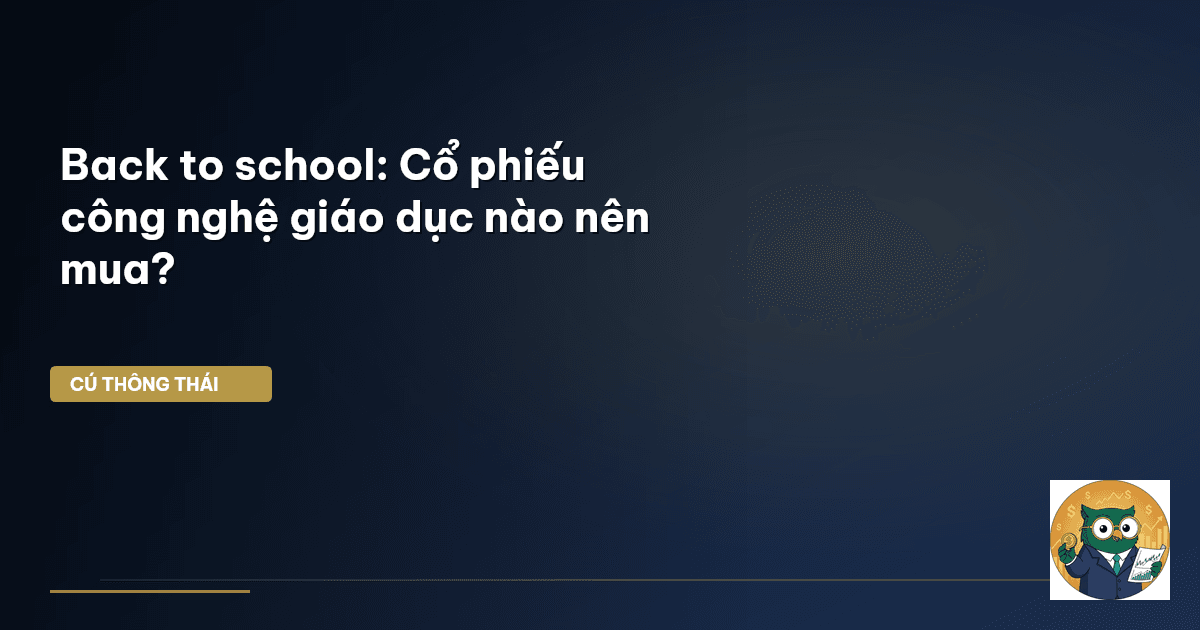 cổ phiếu công nghệ giáo dục