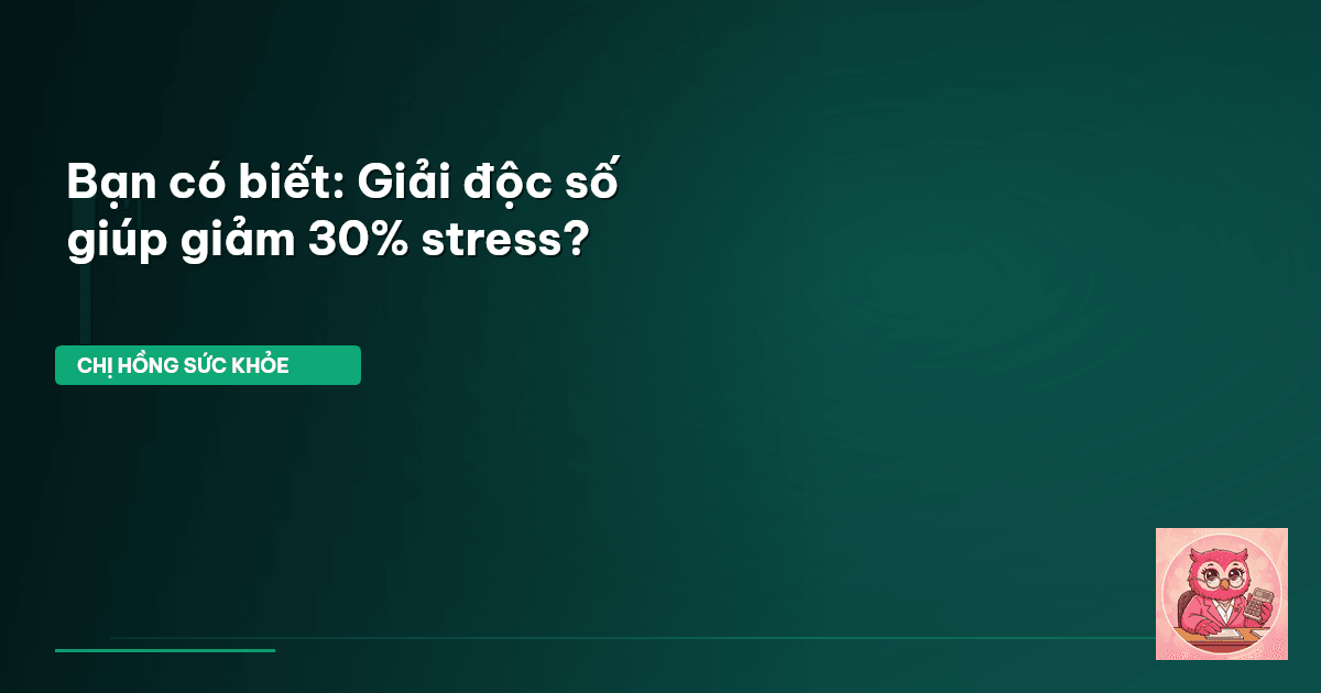 giải độc số