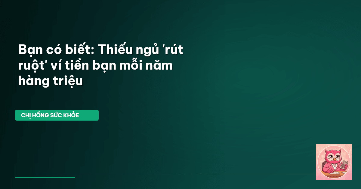 thiếu ngủ