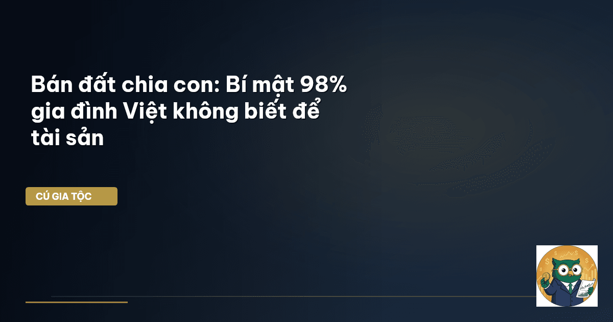 bán đất chia con
