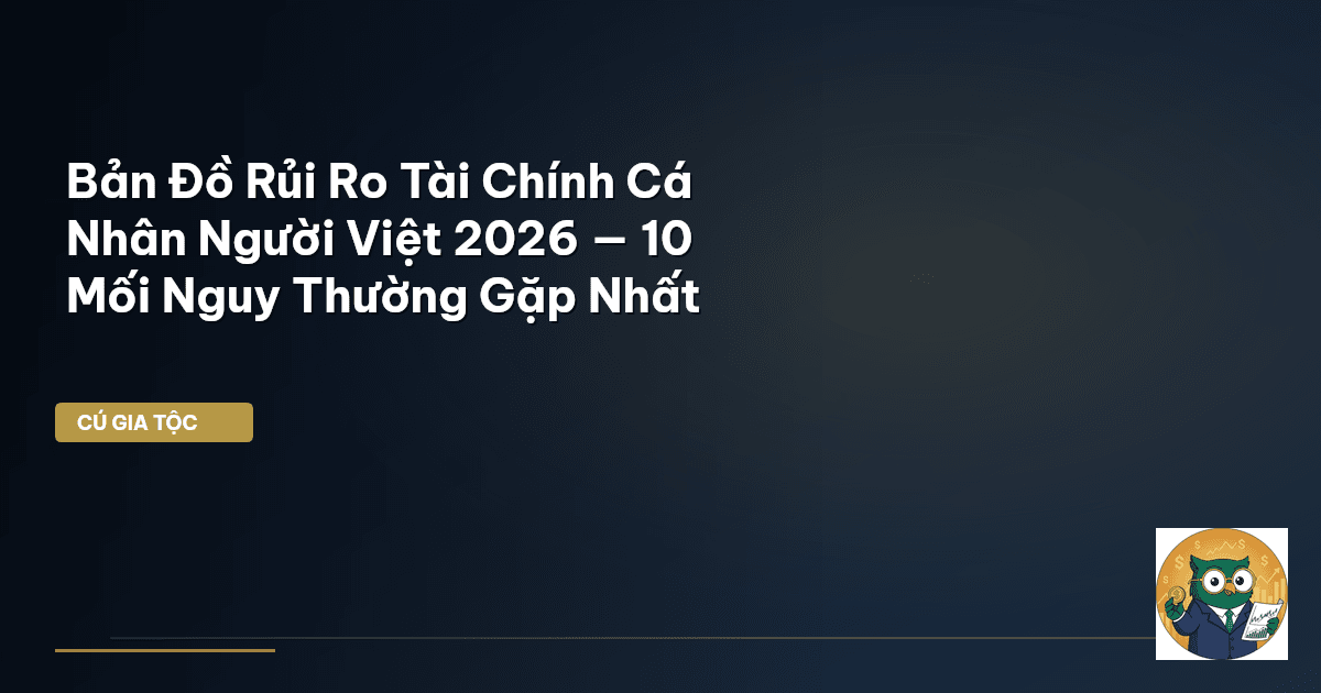 Bản Đồ Rủi Ro Tài Chính Cá Nhân Người Việt 2026 — 10 Mối Nguy Thường Gặp Nhất