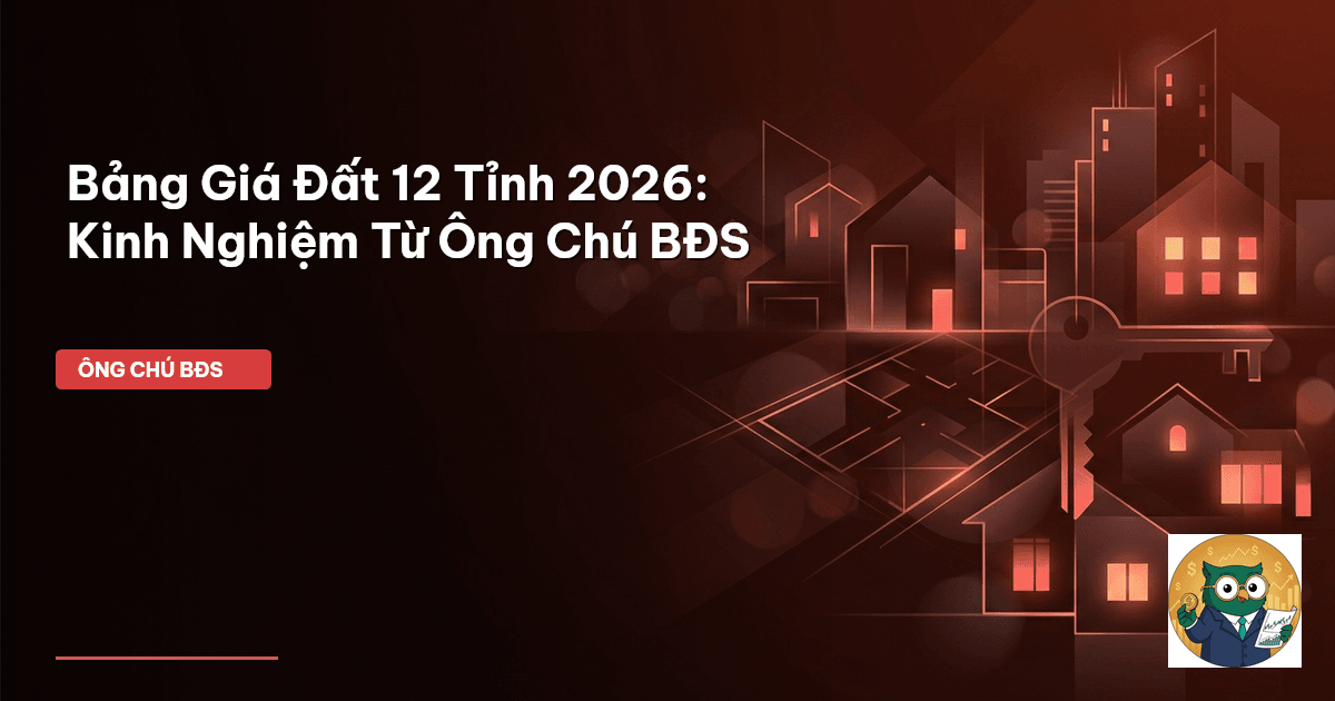bảng giá đất 2026