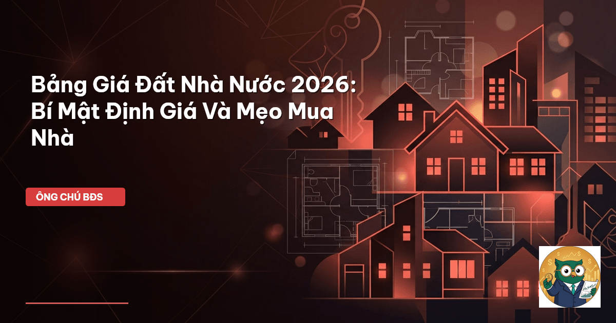 bảng giá đất nhà nước 2026
