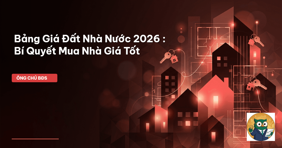 bảng giá đất nhà nước 2026
