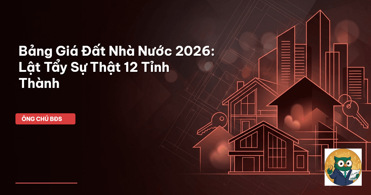 bảng giá đất nhà nước 2026