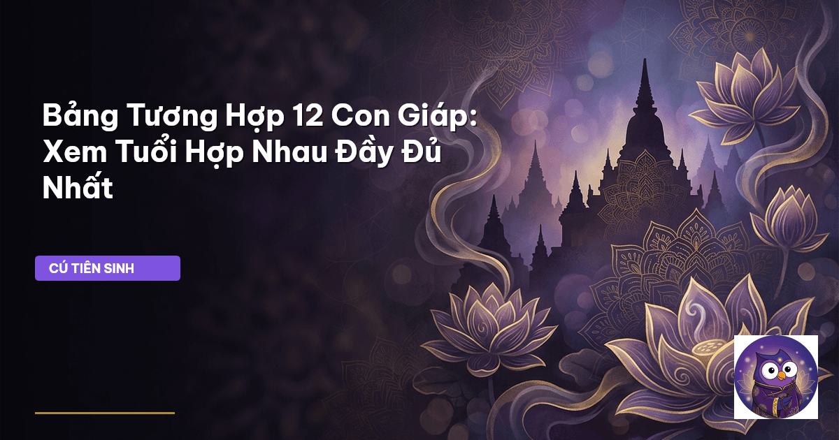 tương hợp 12 con giáp