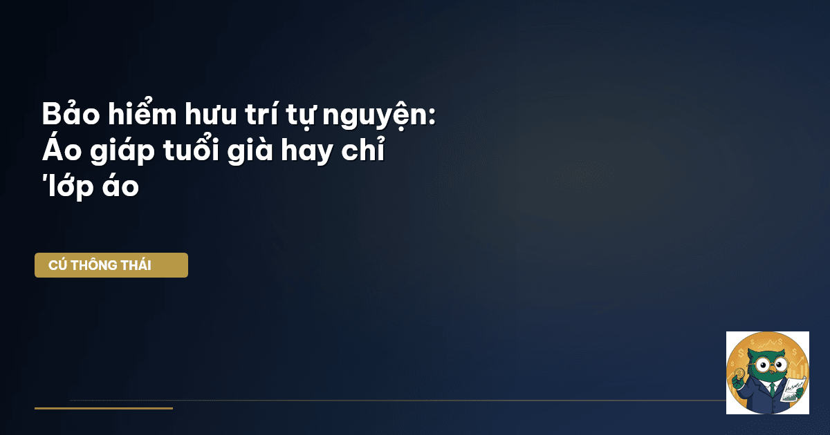 bảo hiểm hưu trí tự nguyện