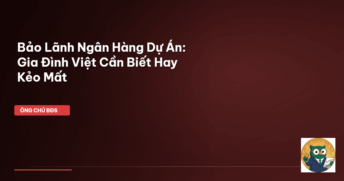 bảo lãnh ngân hàng