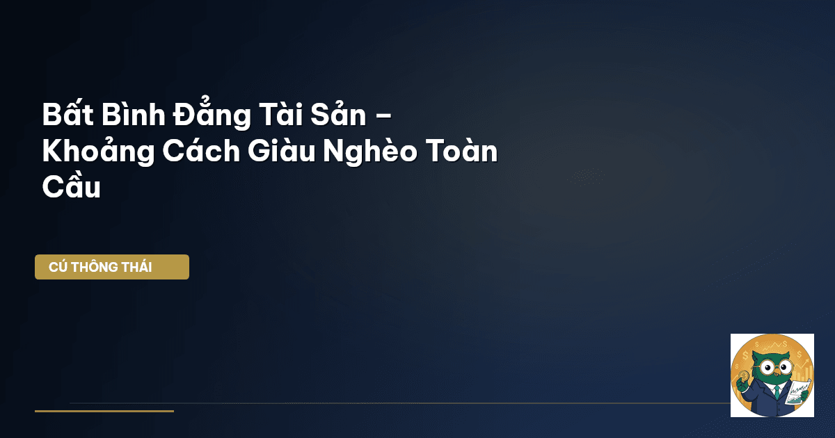 Bất Bình Đẳng Tài Sản – Khoảng Cách Giàu Nghèo Toàn Cầu