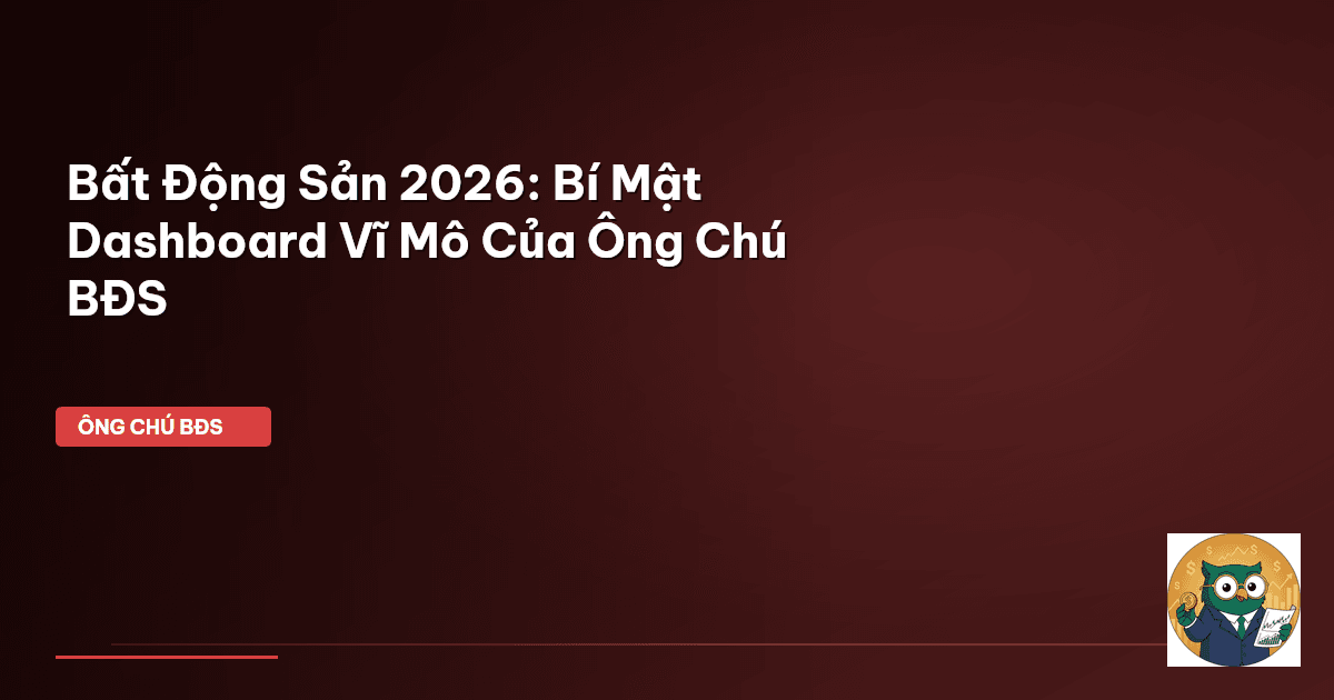 vĩ mô bất động sản