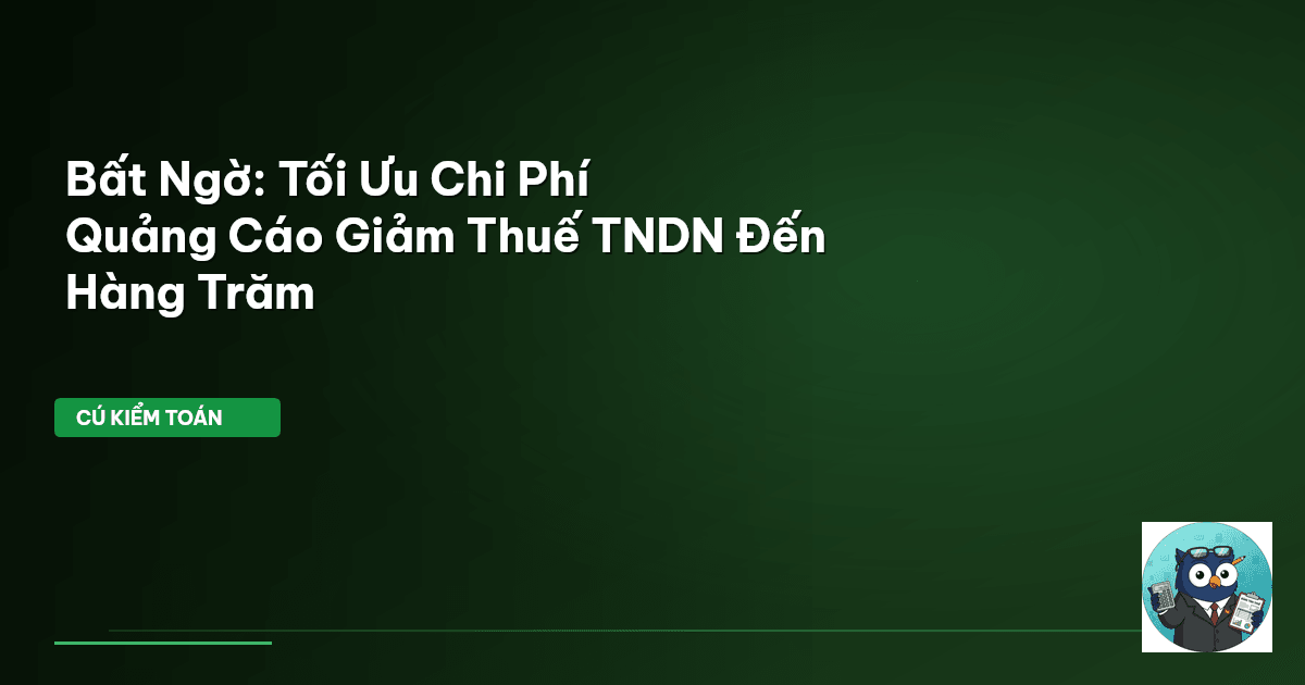 tối ưu chi phí quảng cáo