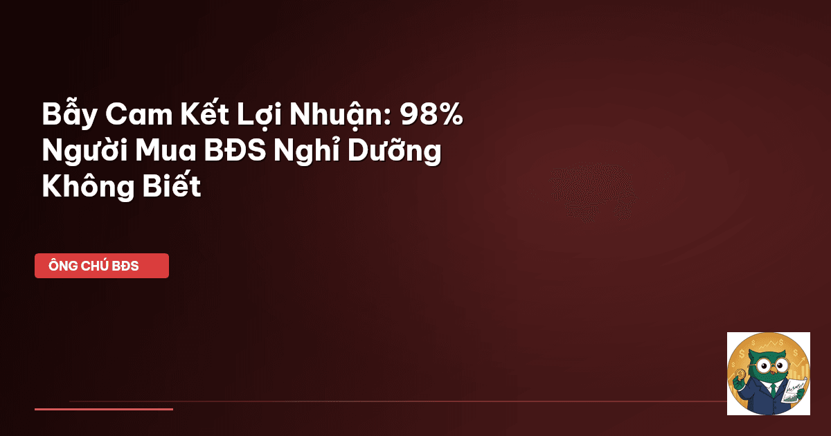 bẫy cam kết lợi nhuận