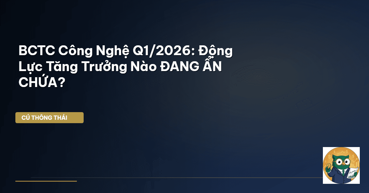 BCTC Công Nghệ Q1/2026: Động Lực Tăng Trưởng Nào ĐANG ẨN CHỨA?