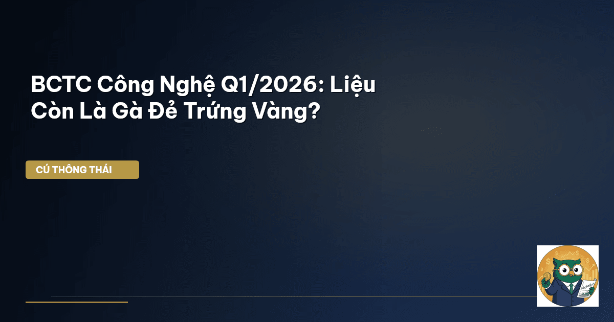 BCTC Công Nghệ Q1/2026: Liệu Còn Là Gà Đẻ Trứng Vàng?