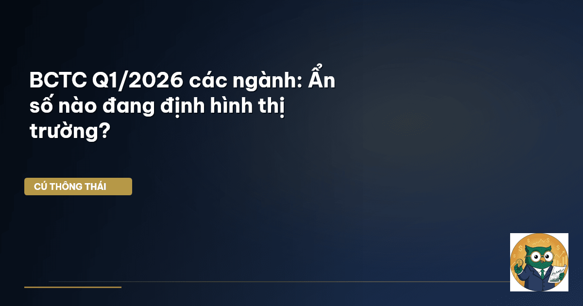 BCTC Q1/2026 các ngành: Ẩn số nào đang định hình thị trường?