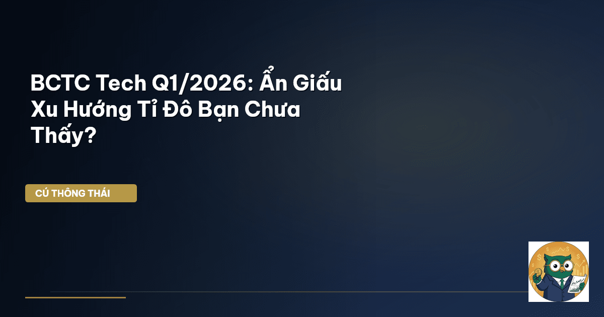 BCTC Tech Q1/2026: Ẩn Giấu Xu Hướng Tỉ Đô Bạn Chưa Thấy?