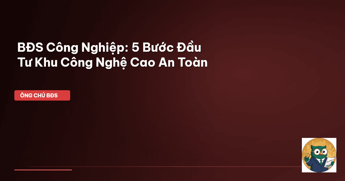 BĐS công nghiệp