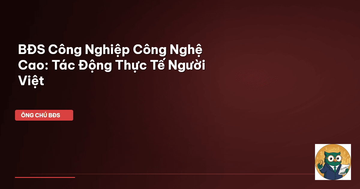 BĐS công nghiệp