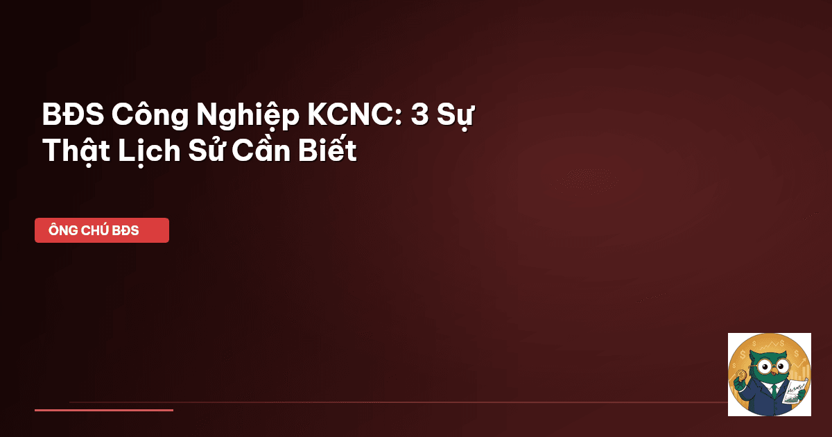 bất động sản công nghiệp