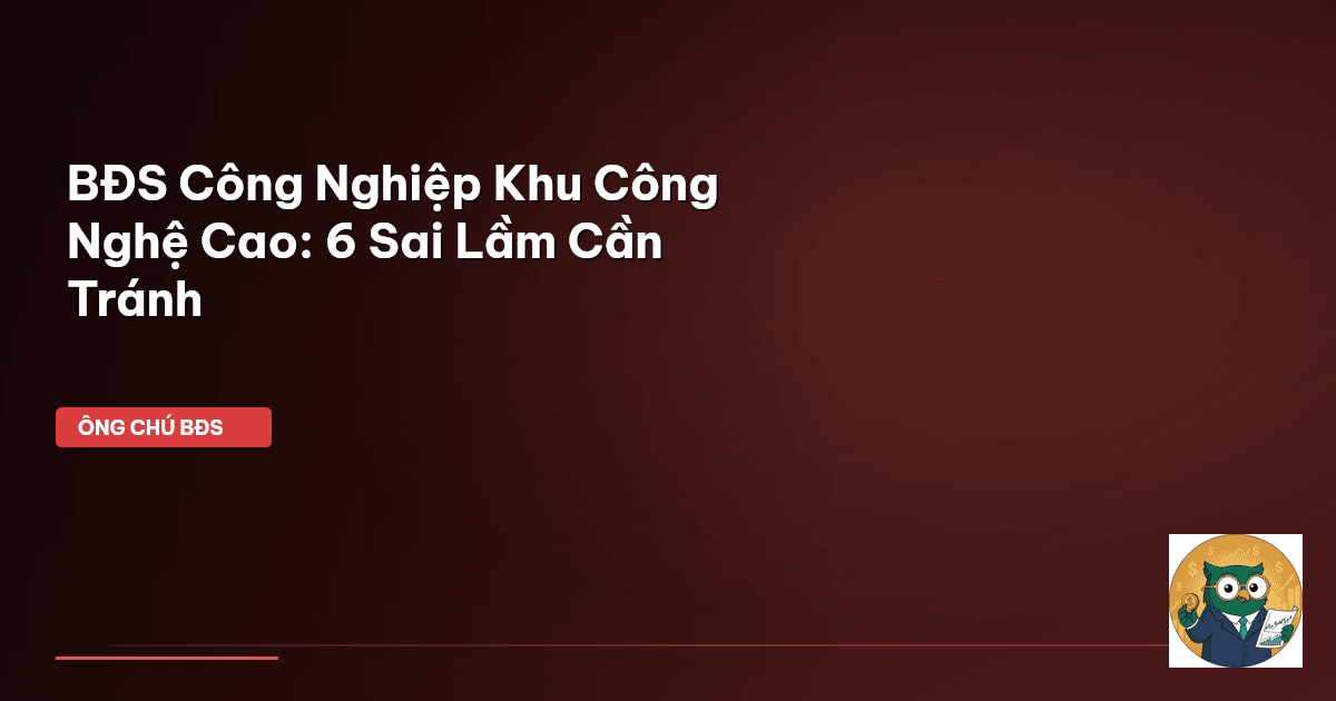 bds cong nghiep