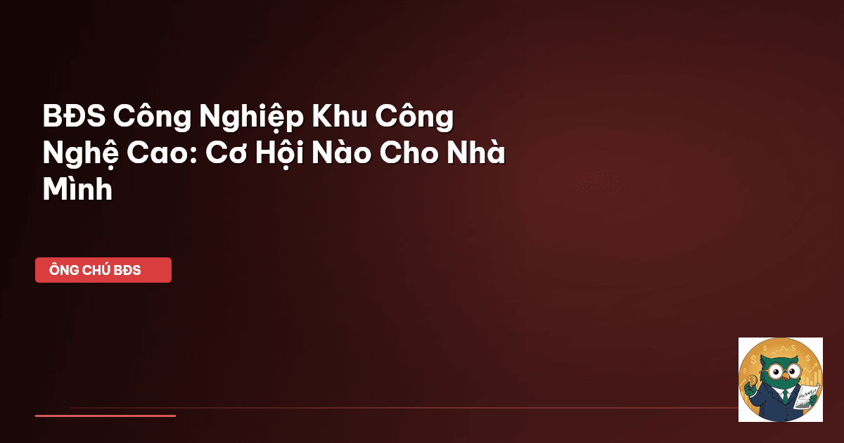 BĐS công nghiệp