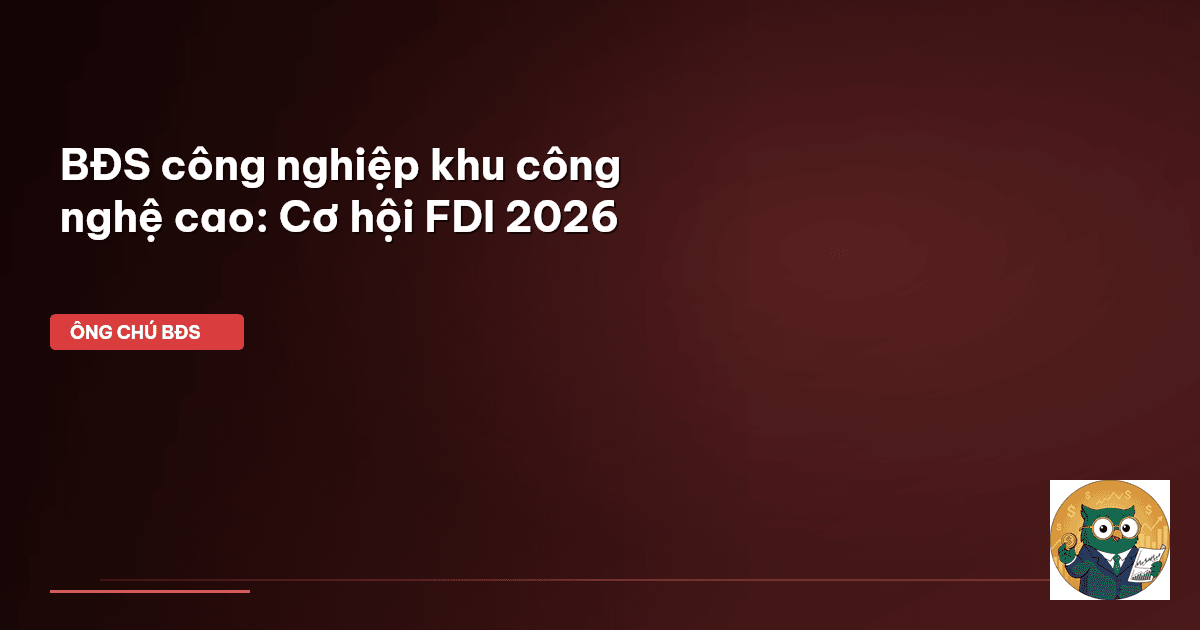 bất động sản công nghiệp