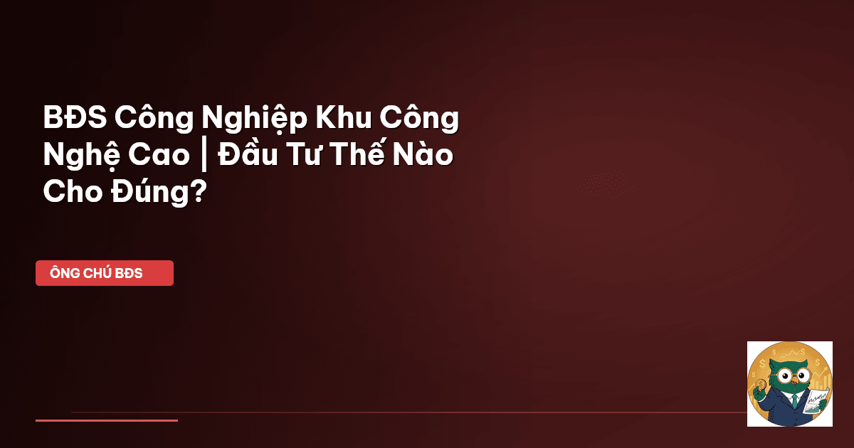 bất động sản công nghiệp