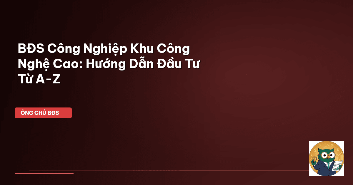 bds cong nghiep