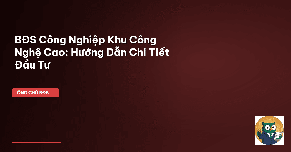 bất động sản công nghiệp