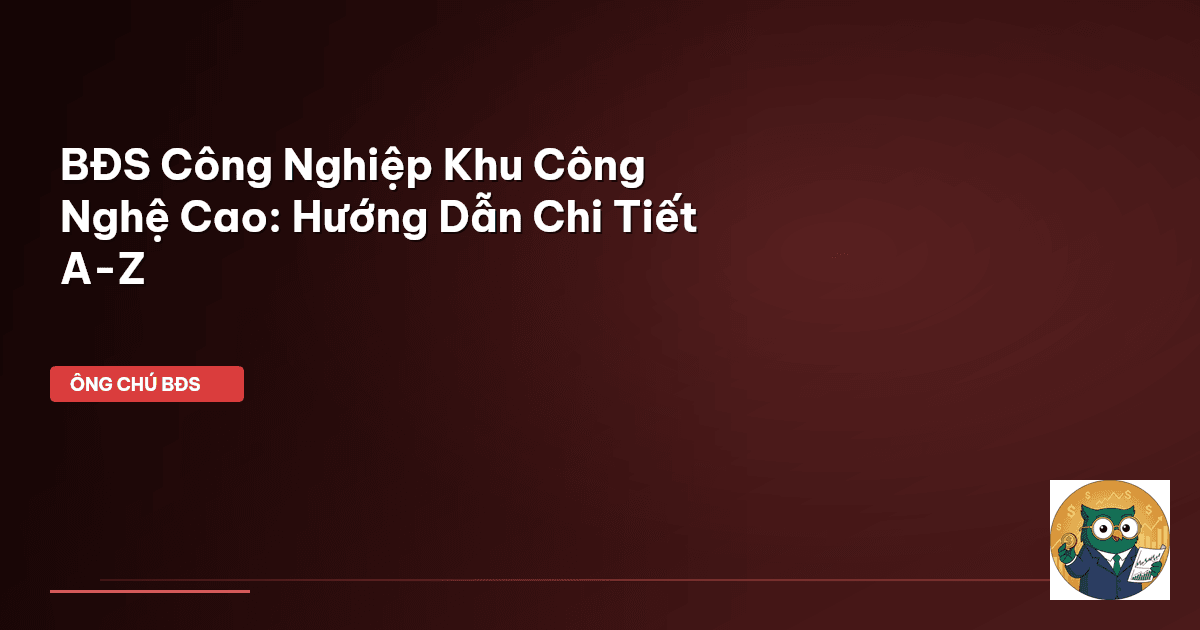 BĐS công nghiệp