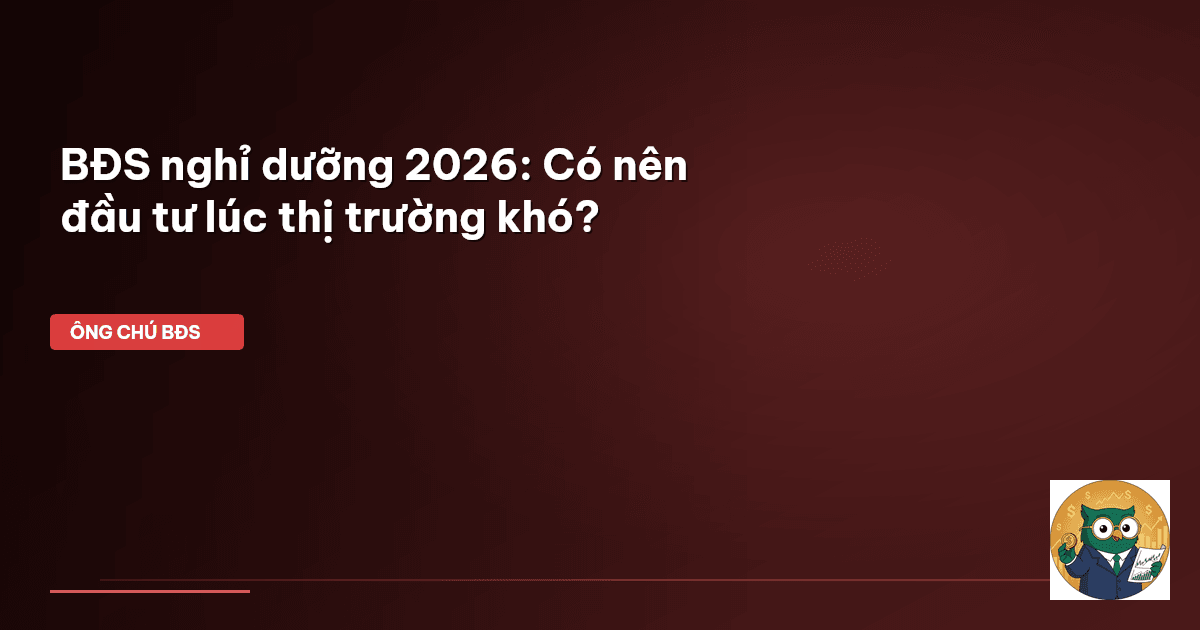 BĐS nghỉ dưỡng
