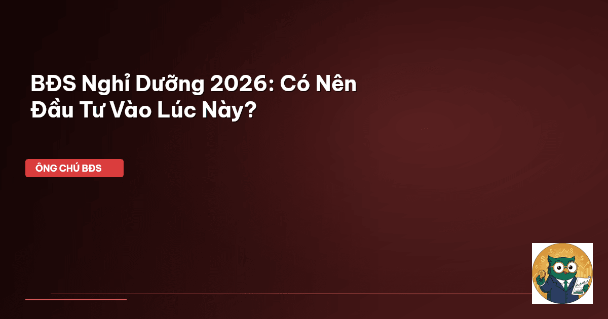 BĐS nghỉ dưỡng